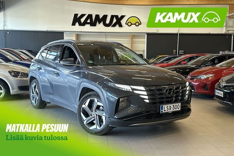 Hopea / harmaa Käytetty 2021 Hyundai Tucson Premium Katumaasturi | 27 900 € (Hyvä tarjous) - Kuva 1/3