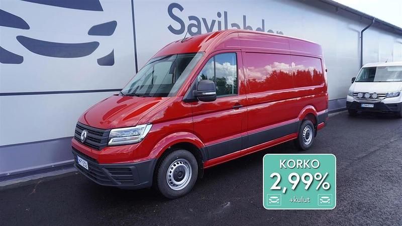 Punainen Käytetty 2024 VW Crafter Van | 61 800 € (Kallis) - Kuva 1/4