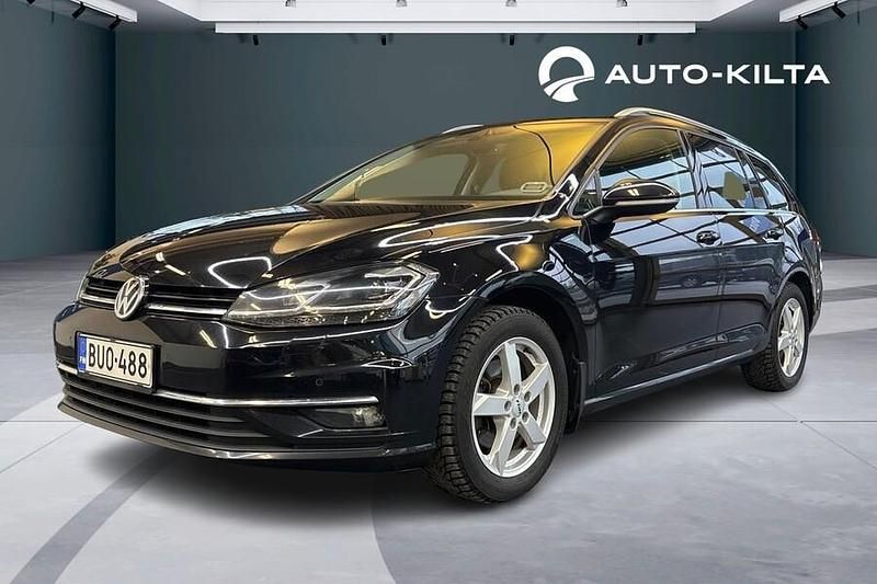 Käytetty VW Golf VII Highline 150 HP (110 kW) 2017 Musta Farmari