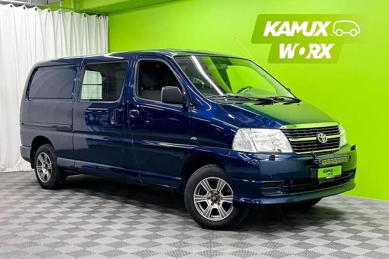 Sininen Käytetty 2011 Toyota HiAce Van | 19 880 € (Hieman kallis) - Kuva 1/4