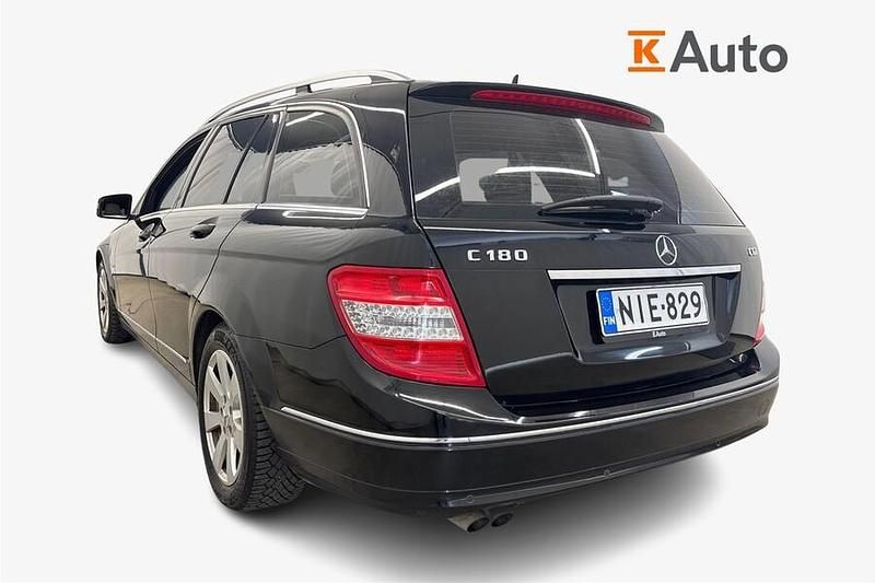 Käytetty Mercedes C180 Business 156 HP (114 kW) 2010 Musta Farmari