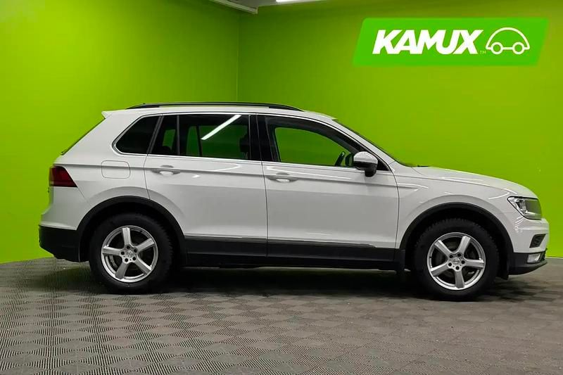 Käytetty VW Tiguan Comfortline 150 HP (110 kW) 2017 Valkoinen Katumaasturi