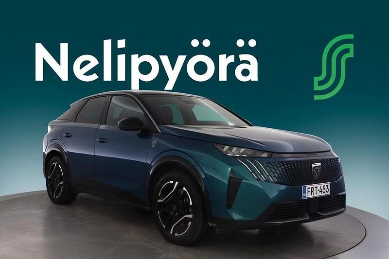 Käytetty Peugeot e-3008 GT 169 kW (231 HP) 2024 Sininen Katumaasturi