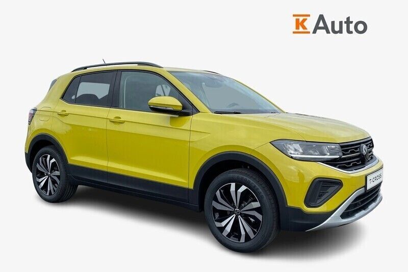 Keltainen Uusi 2024 VW T-Cross Edition Katumaasturi | 31 846 € (Perustarjous) - Kuva 1/4