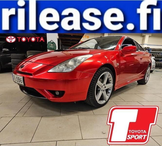 Punainen Käytetty 2003 Toyota Celica Sport Coupe - kaksiovinen | 8 900 € - Kuva 1/4