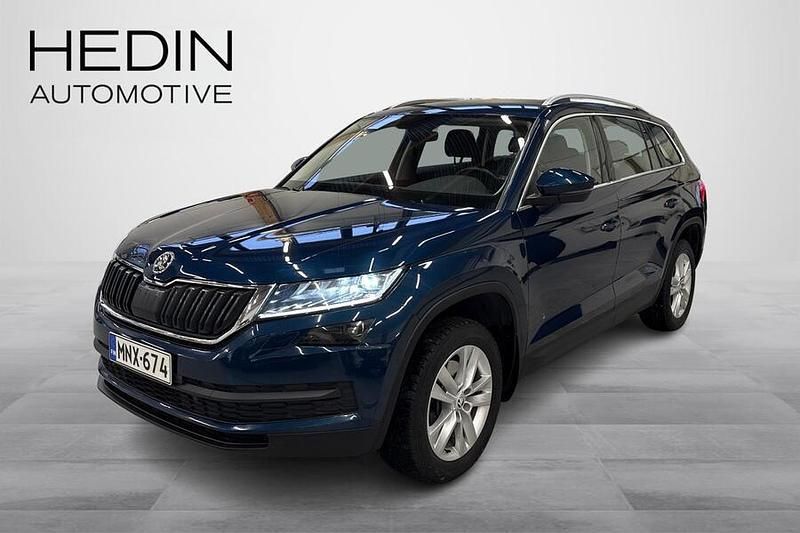 Käytetty Skoda Kodiaq Ambition 150 HP (110 kW) 2018 Sininen Katumaasturi
