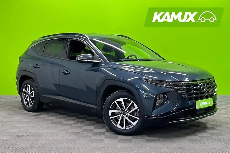 Käytetty Hyundai Tucson Premium 230 HP (169 kW) 2021 Sininen Katumaasturi