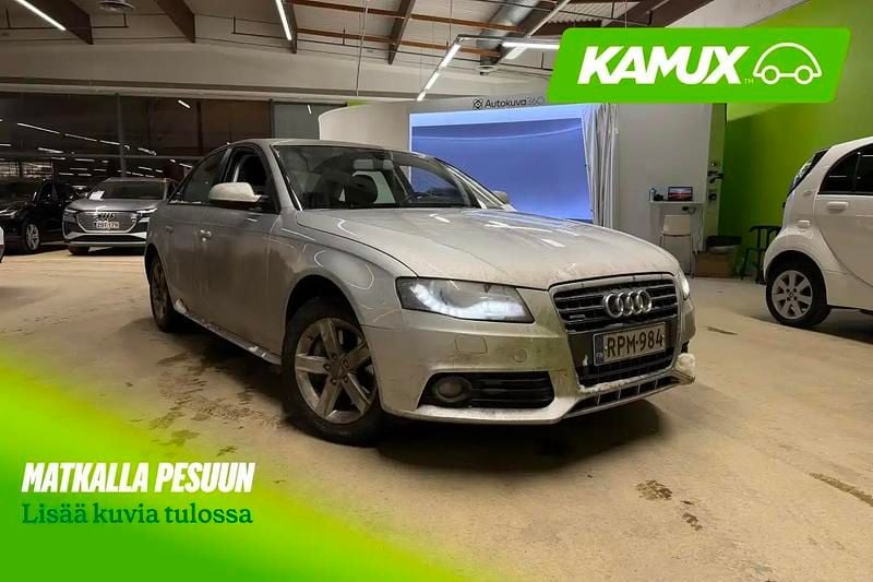 Käytetty Audi A4 211 HP (155 kW) 2010 Hopea / harmaa Sedan