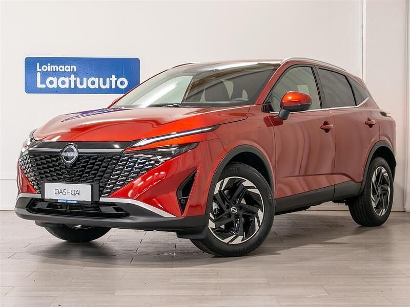 Punainen Uusi 2025 Nissan Qashqai N-Connecta Katumaasturi | 39 690 € (Perustarjous) - Kuva 1/4