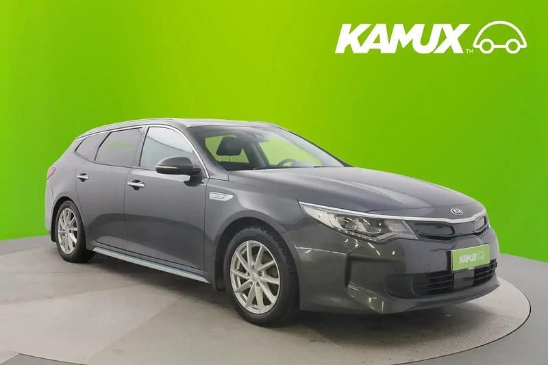Hopea / harmaa Käytetty 2018 Kia Optima Premium Farmari | 12 600 € - Kuva 1/4