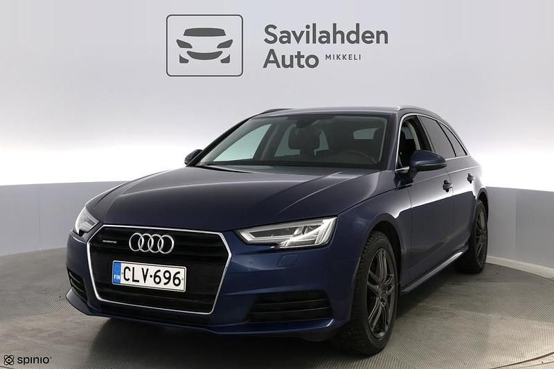 Sininen Käytetty 2016 Audi A4 Business Farmari | 15 400 € (Perustarjous) - Kuva 1/4