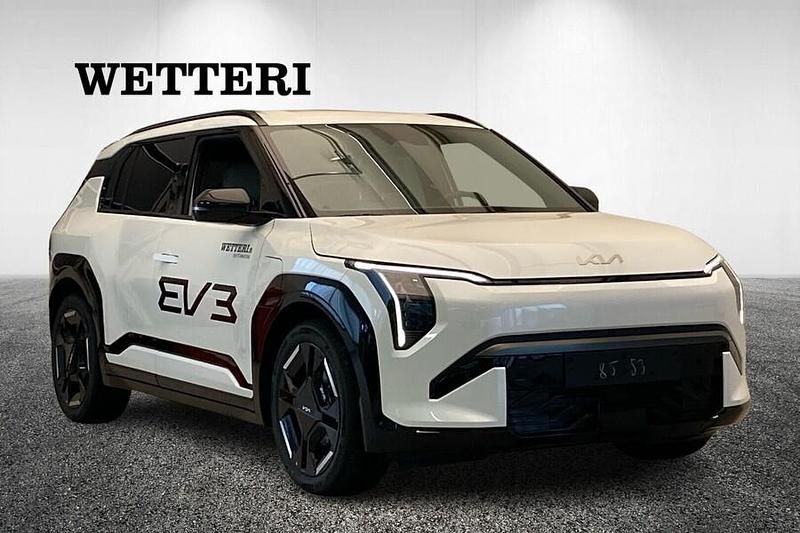 Valkoinen Käytetty 2024 Kia EV3 GT-Line Katumaasturi | 43 900 € (Perustarjous) - Kuva 1/4