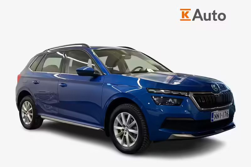 Sininen Käytetty 2020 Skoda Kamiq Style Katumaasturi | 20 900 € (Perustarjous) - Kuva 1/4