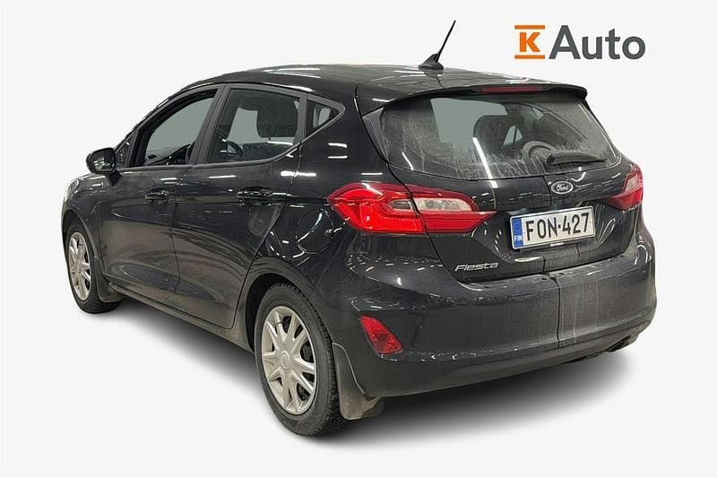 Käytetty Ford Fiesta Trend 94 HP (69 kW) 2021 Musta Viistoperä