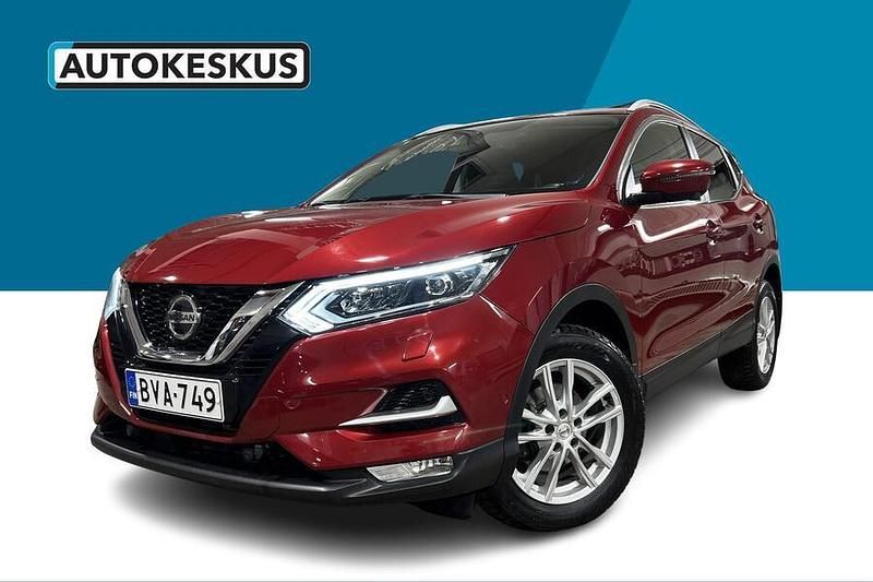 Punainen Käytetty 2018 Nissan Qashqai Tekna Katumaasturi | 15 990 € (Hieman kallis) - Kuva 1/4