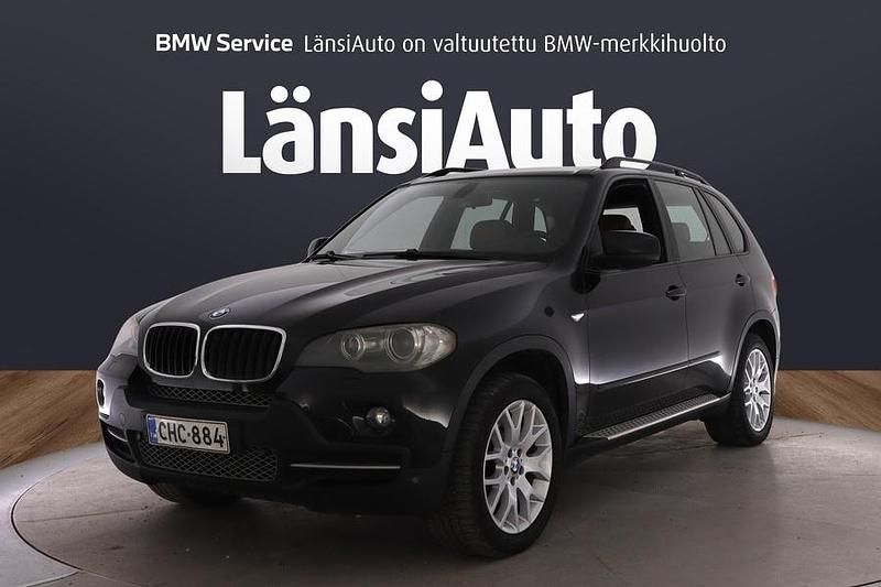 Käytetty BMW X5 235 HP (172 kW) 2008 Musta Katumaasturi