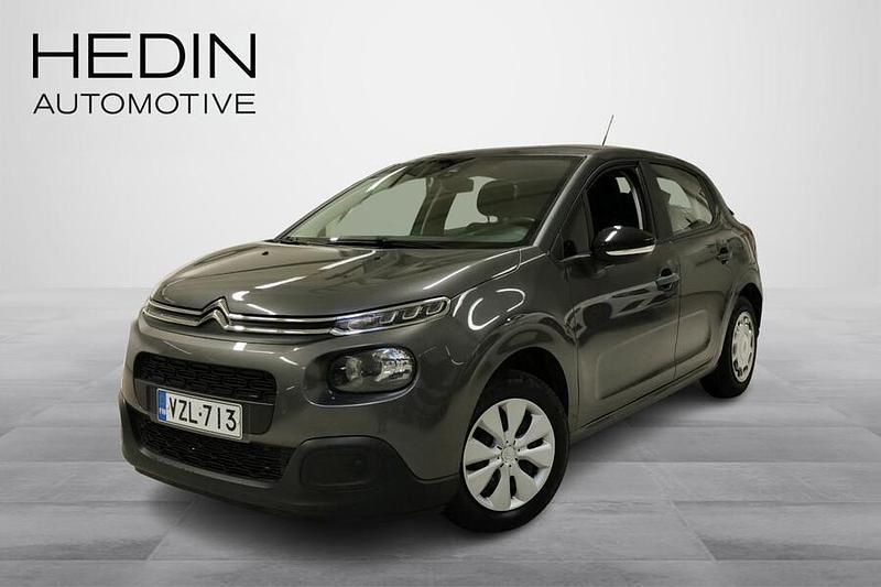 Harmaa Käytetty 2018 Citroën C3 Feel Viistoperä | 6 990 € (Hyvä tarjous) - Kuva 1/2