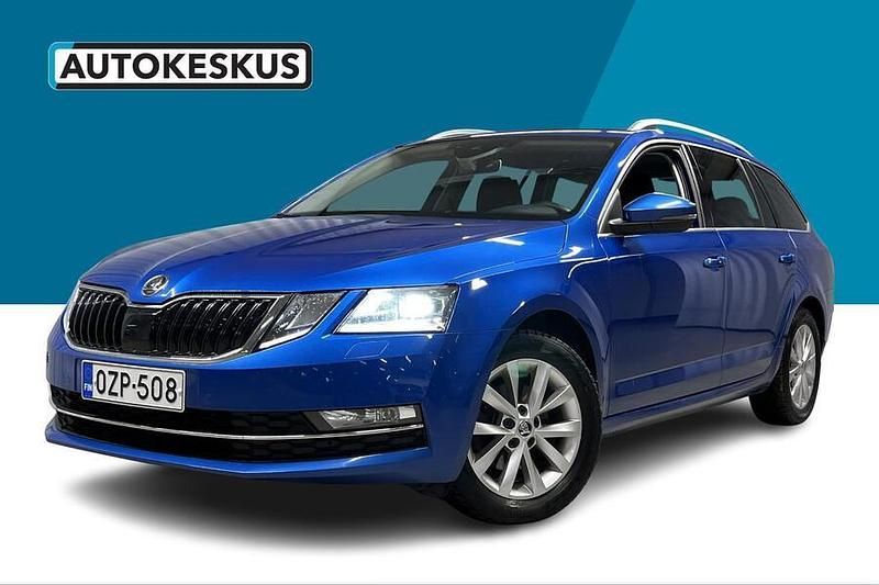 Sininen Käytetty 2020 Skoda Octavia G-TEC Business Line Farmari | 13 490 € (Perustarjous) - Kuva 1/2