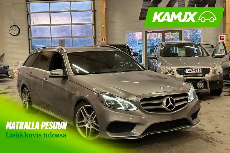 Hopea / harmaa Käytetty 2013 Mercedes E250 Business Farmari | 17 770 € (Kallis) - Kuva 1/4