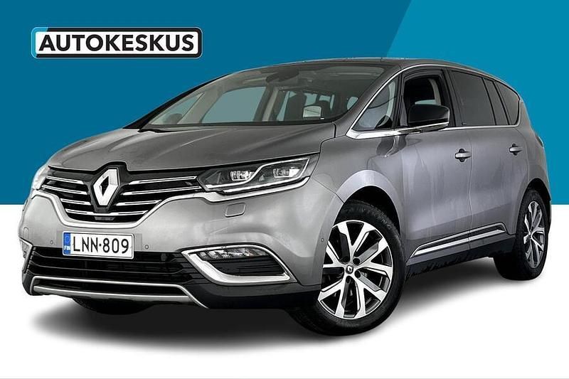 Harmaa Käytetty 2016 Renault Espace Bose Edition Tila-auto | 12 290 € - Kuva 1/2