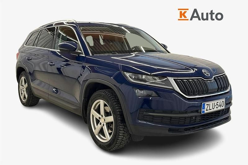 Käytetty Skoda Kodiaq Ambition 150 HP (110 kW) 2018 Sininen Katumaasturi