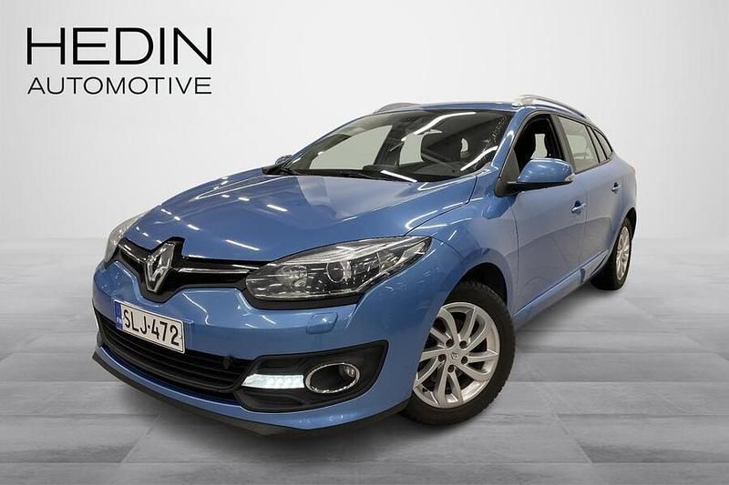 Sininen Käytetty 2014 Renault Mégane GrandTour Expression Farmari | 8 900 € (Kallis) - Kuva 1/3