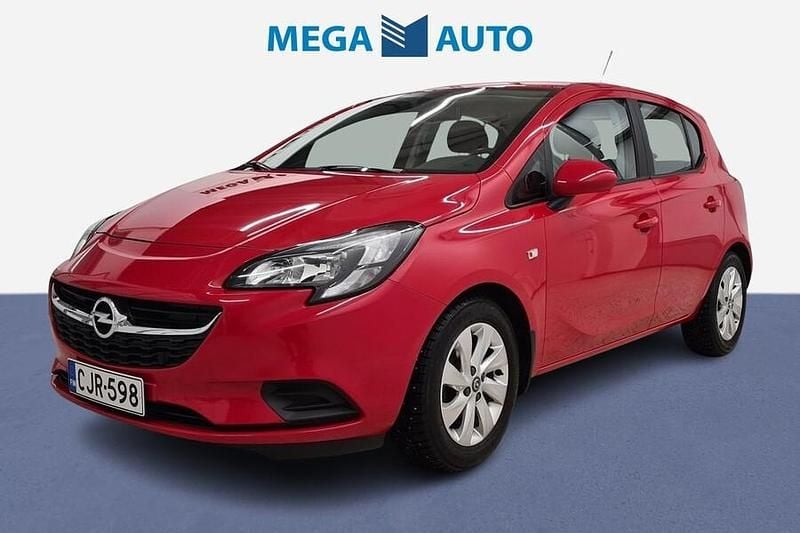Käytetty Opel Corsa Enjoy 90 HP (66 kW) 2015 Punainen Viistoperä