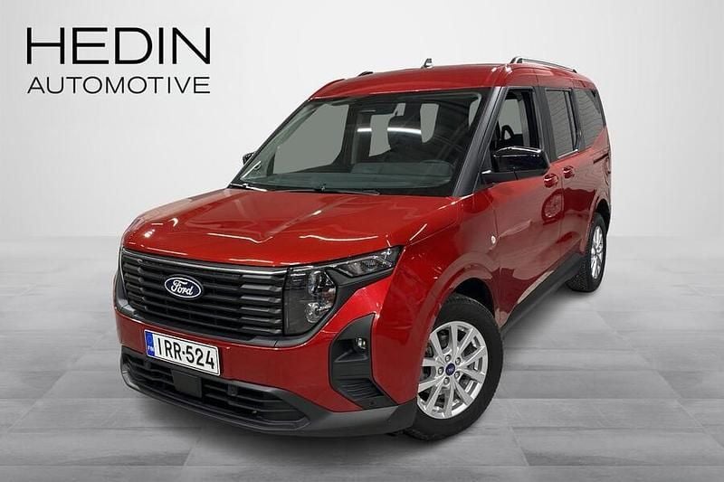Käytetty Ford Tourneo Courier Titanium 125 HP (91 kW) 2024 Punainen Tila-auto