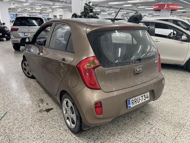 Käytetty Kia Picanto LX 69 HP (50 kW) 2014 Ruskea Viistoperä