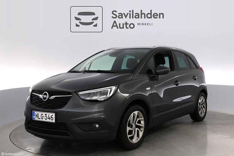 Harmaa Käytetty 2018 Opel Crossland X Enjoy Katumaasturi | 9 850 € - Kuva 1/4