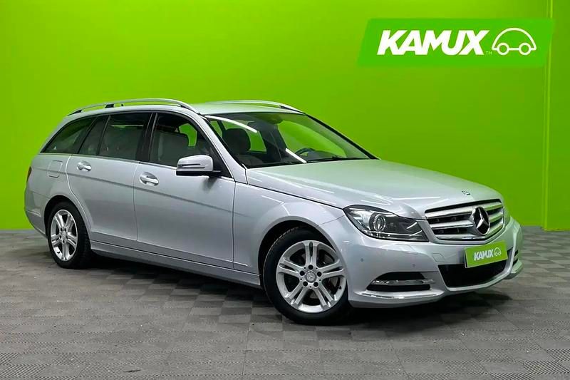 Käytetty Mercedes C220 Elegance 170 HP (125 kW) 2012 Hopea / harmaa Farmari