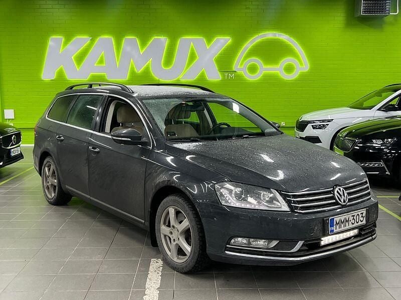 Hopea / harmaa Käytetty 2013 VW Passat Comfortline Farmari | 4 790 € (Perustarjous) - Kuva 1/3