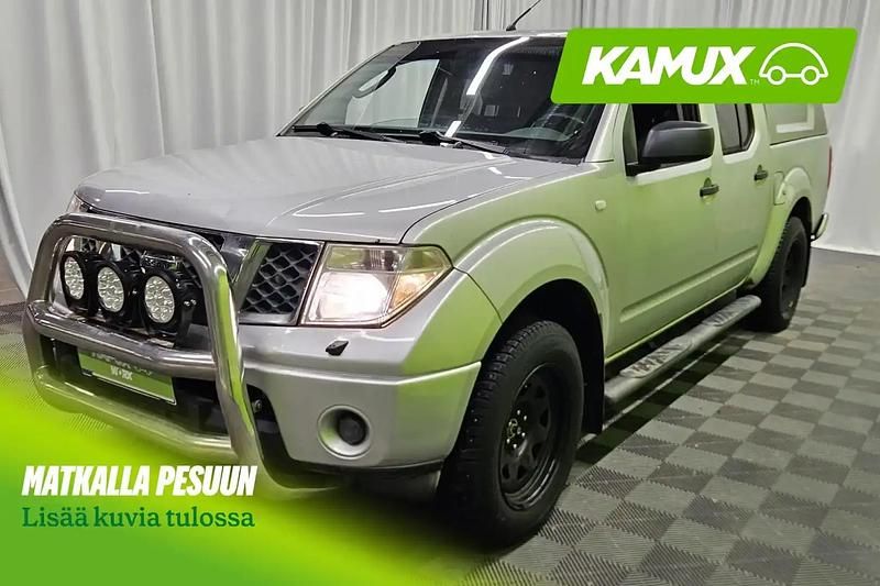 Käytetty Nissan Navara 171 HP (125 kW) 2007 Hopea / harmaa Nouto