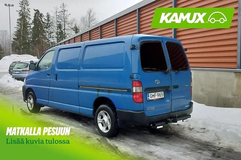 Käytetty Toyota HiAce 117 HP (86 kW) 2007 Sininen Van