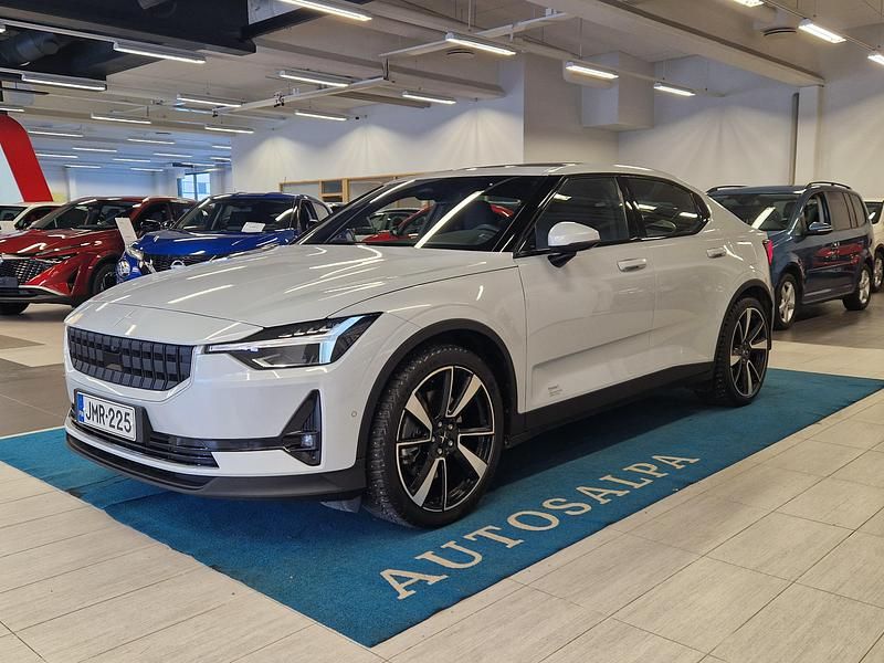Harmaa Käytetty 2023 Polestar 2 Long Range Single Motor Viistoperä | 32 900 € (Hieman kallis) - Kuva 1/4