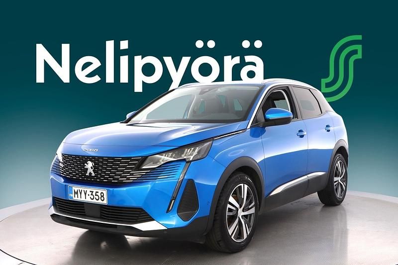 Käytetty Peugeot 3008 Allure 210 HP (154 kW) 2021 Sininen Katumaasturi