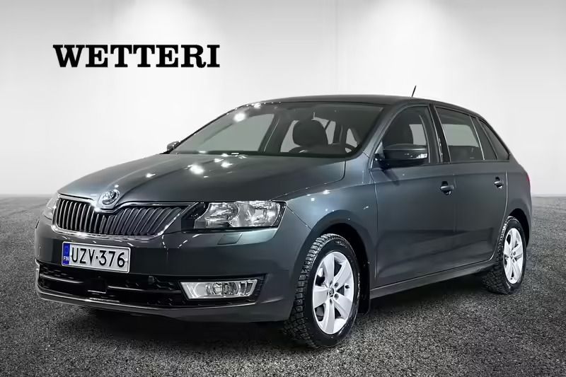 Harmaa Käytetty 2017 Skoda Rapid Ambition Viistoperä | 14 900 € (Hieman kallis) - Kuva 1/4
