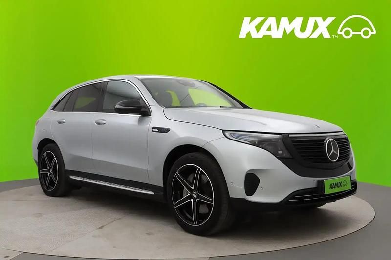 Käytetty Mercedes EQC400 Edition 1 300 kW (408 HP) 2020 Hopea / harmaa Katumaasturi
