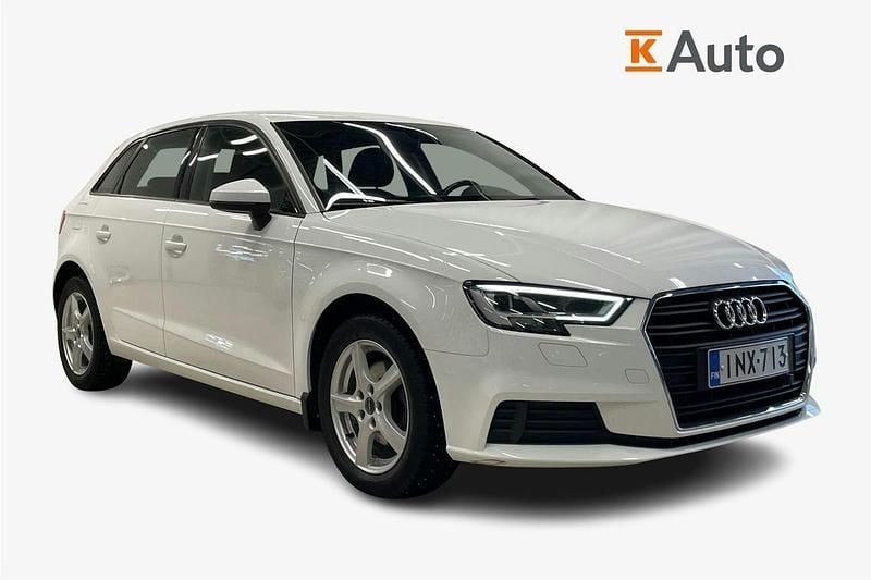 Käytetty Audi A3 Sportback Business 116 HP (85 kW) 2018 Valkoinen Viistoperä