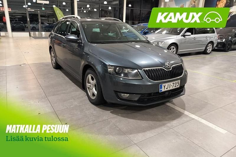 Hopea / harmaa Käytetty 2016 Skoda Octavia Style Farmari | 12 390 € (Hyvä tarjous) - Kuva 1/3