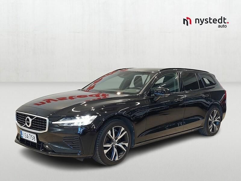 Musta Käytetty 2020 Volvo V60 R-Design Farmari | 23 400 € (Perustarjous) - Kuva 1/4