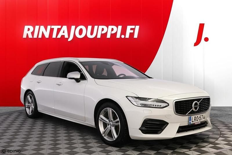 Valkoinen Käytetty 2019 Volvo V90 R-Design Farmari | 25 660 € (Hyvä tarjous) - Kuva 1/3