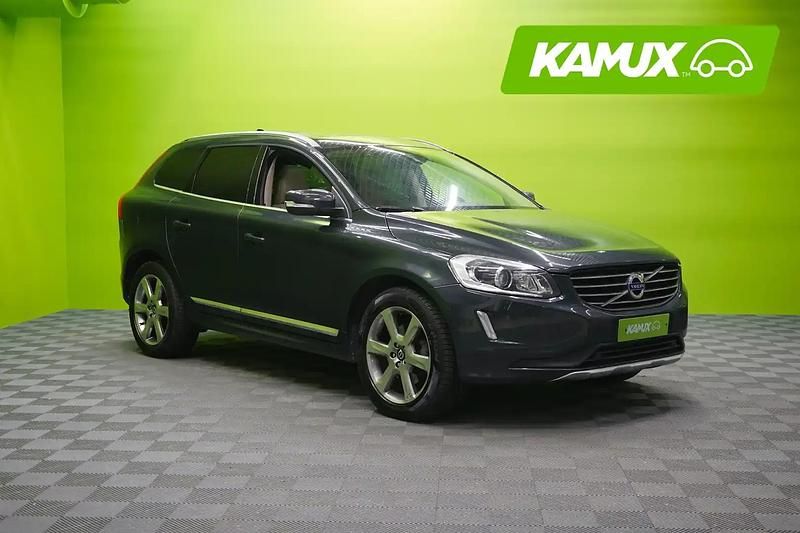 Hopea / harmaa Käytetty 2014 Volvo XC60 Summum Katumaasturi | 22 980 € (Supertarjous) - Kuva 1/4