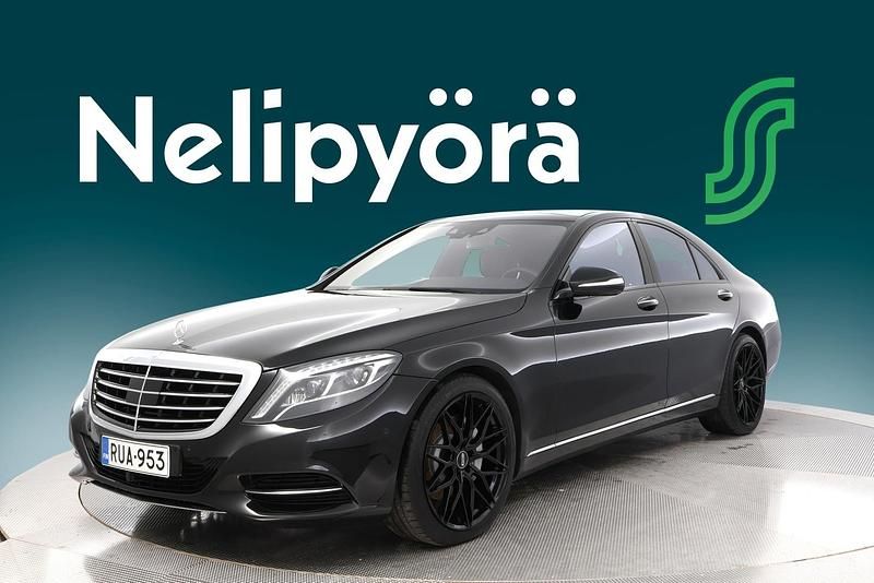 Musta Käytetty 2015 Mercedes S350 Sedan | 32 990 € - Kuva 1/3