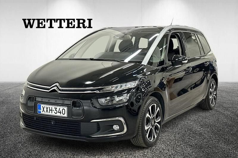 Musta Käytetty 2020 Citroën C4 SpaceTourer Shine Tila-auto | 16 490 € - Kuva 1/3