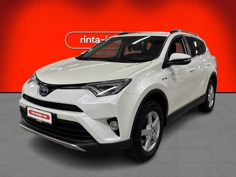 Valkoinen Käytetty 2018 Toyota RAV4 Hybrid Premium Katumaasturi | 24 990 € (Hyvä tarjous) - Kuva 1/3