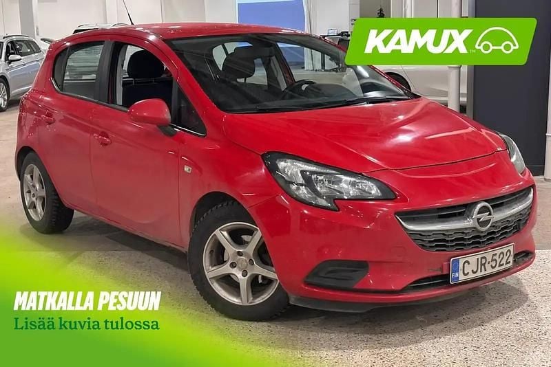 Käytetty Opel Corsa Enjoy 90 HP (66 kW) 2015 Punainen Viistoperä
