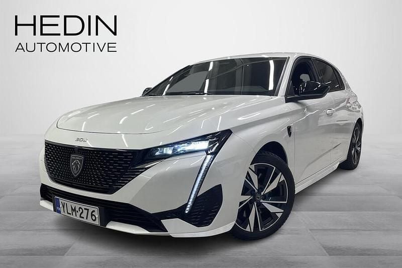 Valkoinen Käytetty 2022 Peugeot 308 GT Viistoperä | 24 750 € - Kuva 1/3