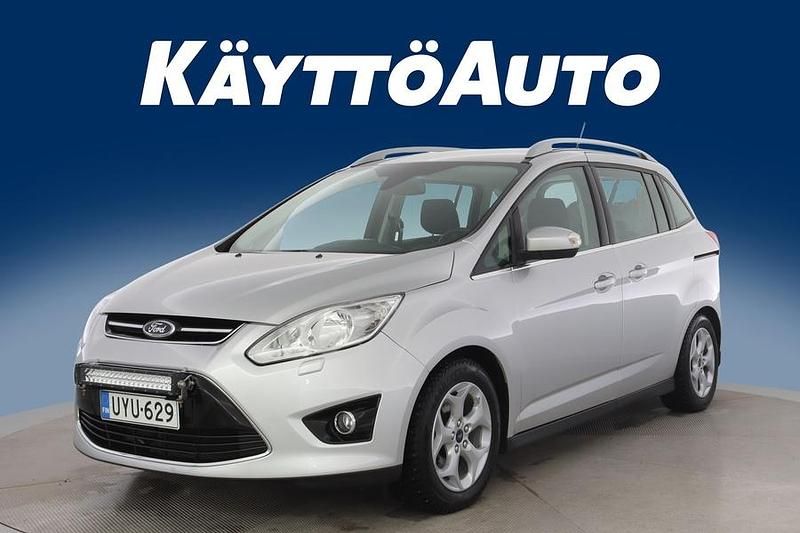 Käytetty Ford Grand C-Max Titanium 116 HP (85 kW) 2014 Harmaa Tila-auto