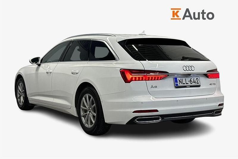 Käytetty Audi A6 Business 204 HP (150 kW) 2019 Valkoinen Farmari